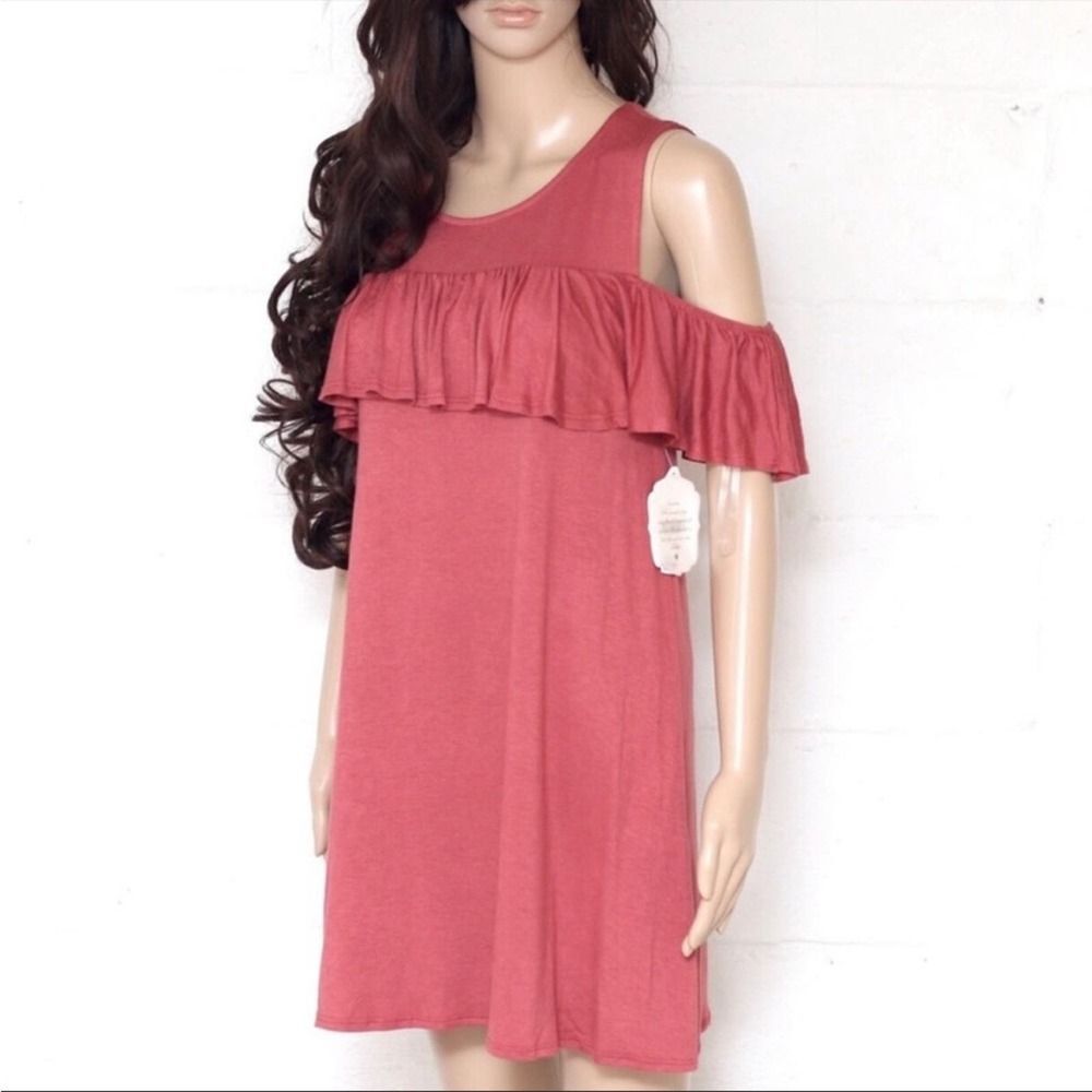 NWT Altar’d State Cold Shoulder Dress Small